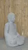 Product image 5 of the product “Seated Japanese Buddha made of Riverstone in Dhyana position - gesture of meditation, H. 100cm ”